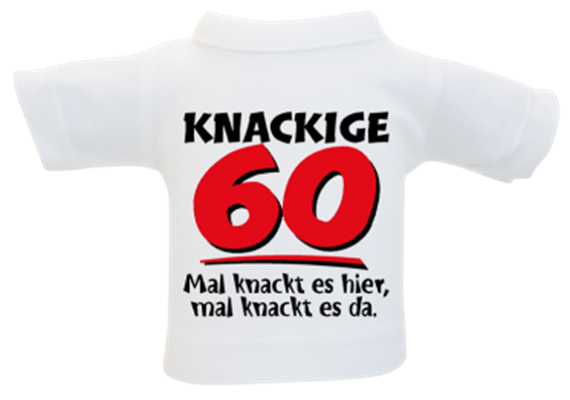 60 Knackig Mini-T-Shirt