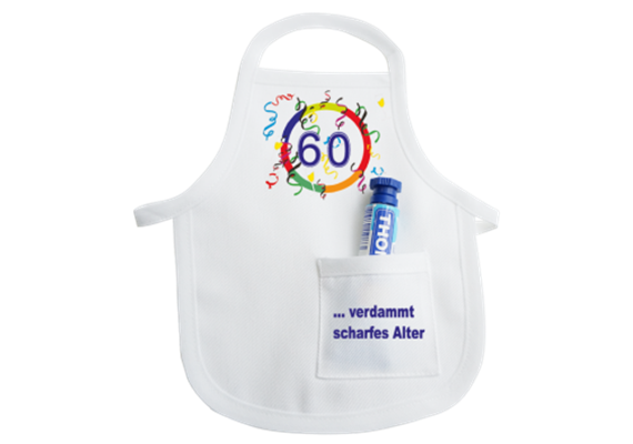 60 Senf Mini-Schürze