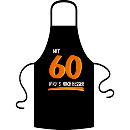 60 wird’s besser Schürze