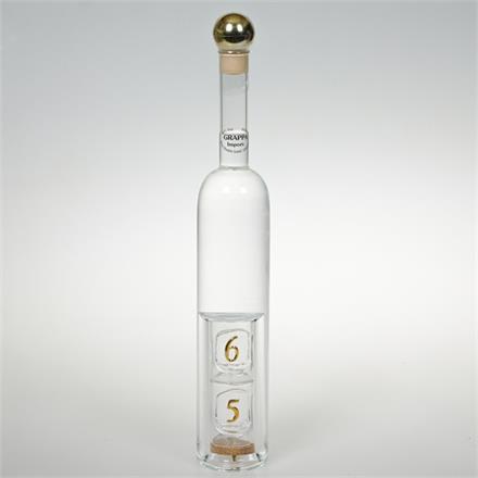 65. Geburtstag Grappa Flasche