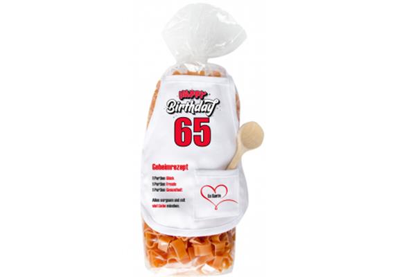 65.Geburtstag Herz Pasta