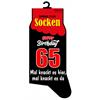 65. Geburtstag Socken