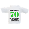 70 Erfahrung Mini-T-Shirt