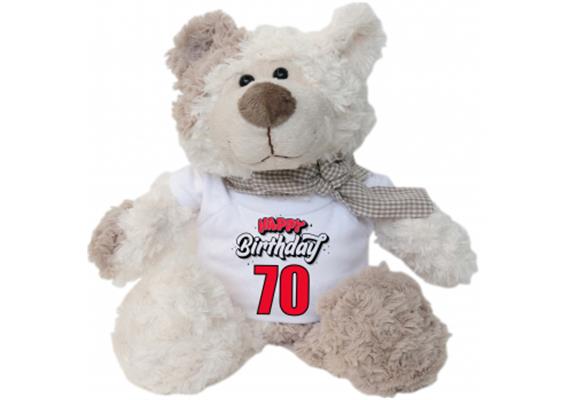 70.Geburtstag Plüschbär