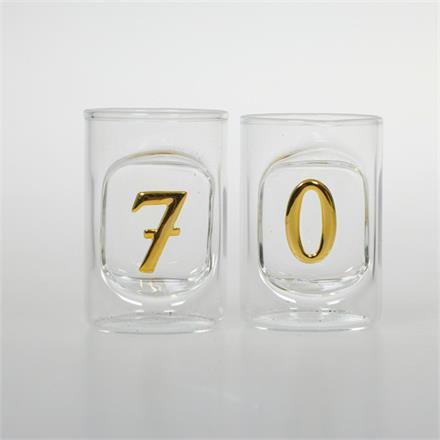 70. Geburtstag Schnapsgläser