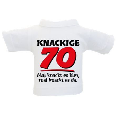 70 Knackig Mini-T-Shirt