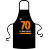 70 perfekt Schürze - Textilfarbe rot