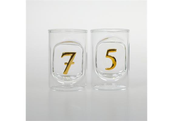 75. Geburtstag Schnapsgläser