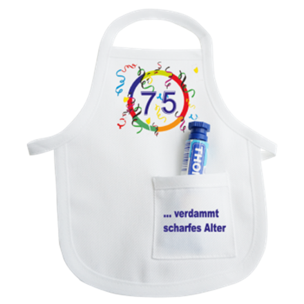 75 Senf Mini-Schürze