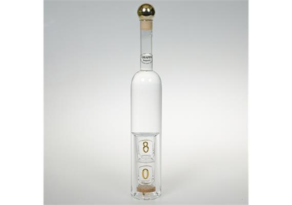 80. Geburtstag Grappa Flasche | Bild 1