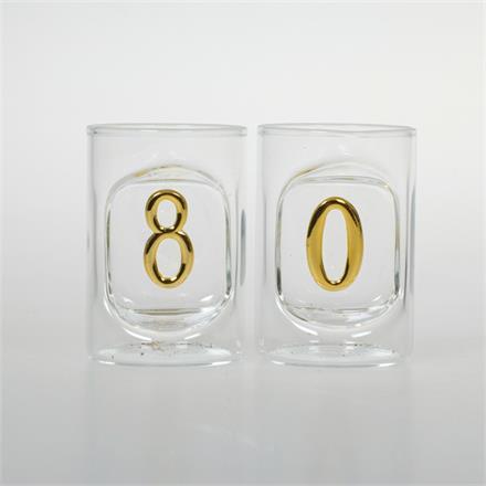 80. Geburtstag Schnapsgläser
