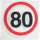 80. Geburtstag Servietten