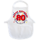 80 Happy Birthday Mini-Schürze