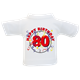 80 Happy Birthday Mini-T-Shirt
