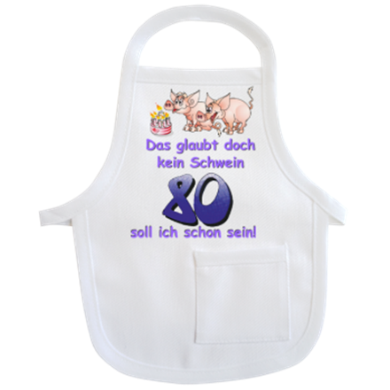80 Schwein Mini-Schürze