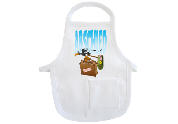 Abschied Mini-Schürze