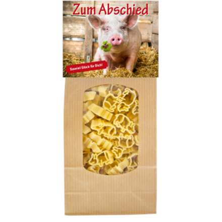 Abschied Schwein Pasta