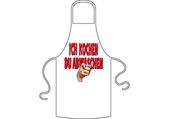 Abwaschen Schürze