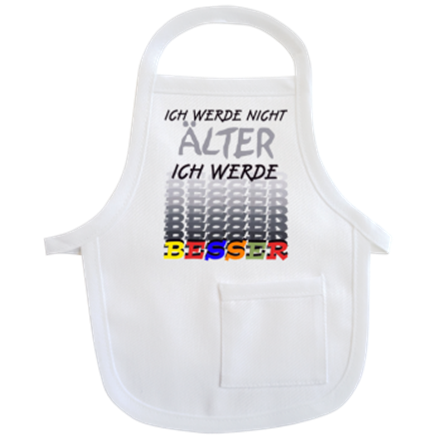 Älter Besser Mini-Schürze