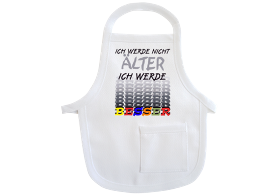 Älter Besser Mini-Schürze