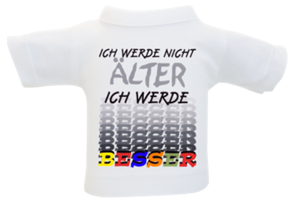 Älter Besser Mini-T-Shirt