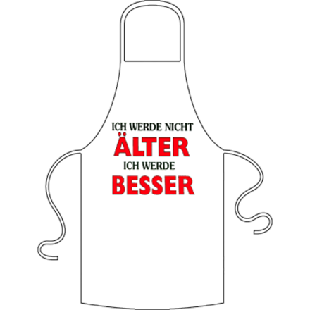 Älter Besser Schürze
