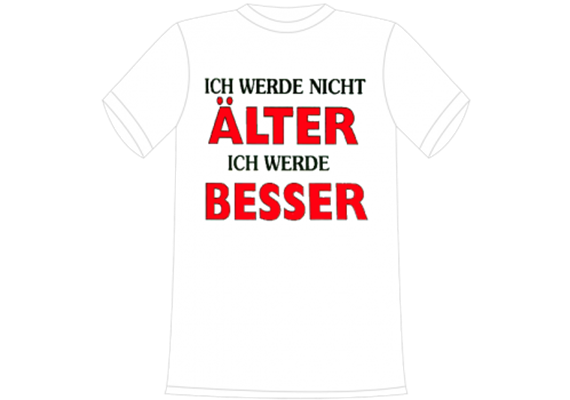 Älter Besser T-Shirt - S