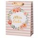 Alles Gute Blumenkranz Geschenktasche (M)