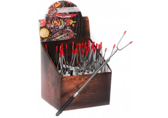 Ausziehbarer Grillspiess