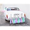 Auto Dekoration Hochzeit (pastell)