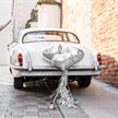Auto Dekoration Hochzeit (silber) | Bild 1