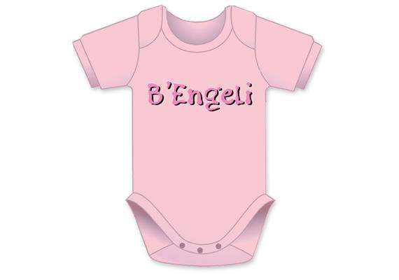 B'engeli rosa Body - Grösse 74/80