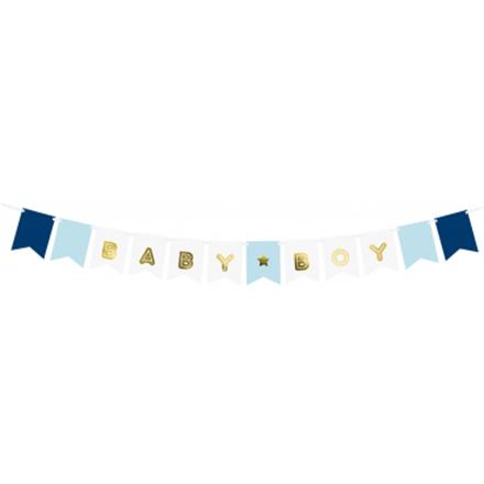 Baby Boy Banner Girlande