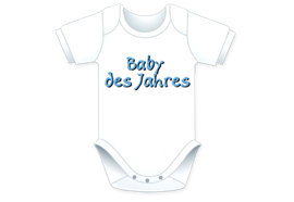 Baby des Jahres Body - Grösse 62/68