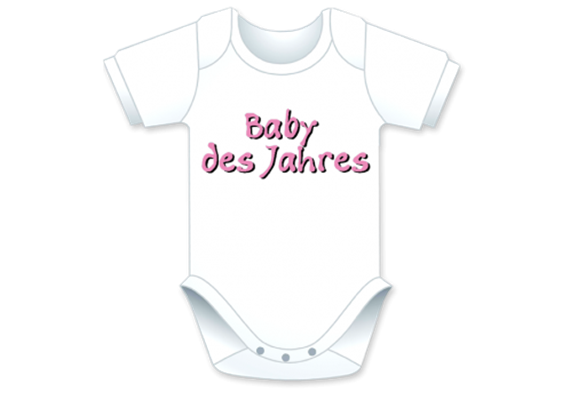 Baby des Jahres Body - Grösse 74/80