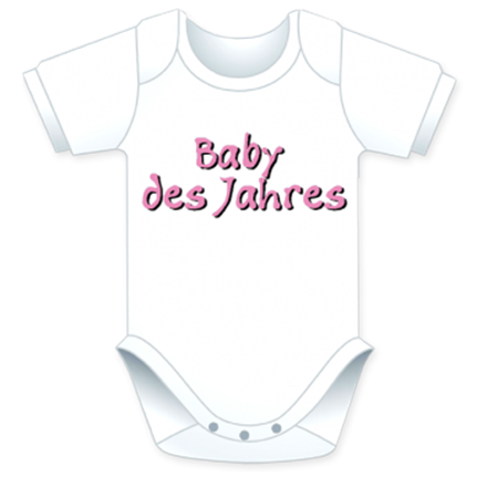 Baby des Jahres Body