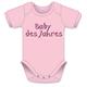 Baby des Jahres rosa Body - Grösse 74/80