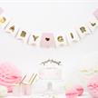 Baby Girl Banner Girlande | Bild 2