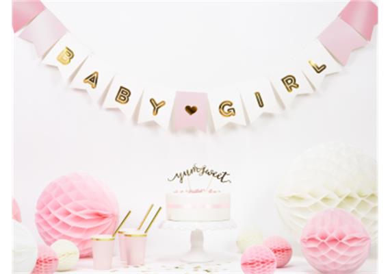 Baby Girl Banner Girlande | Bild 2