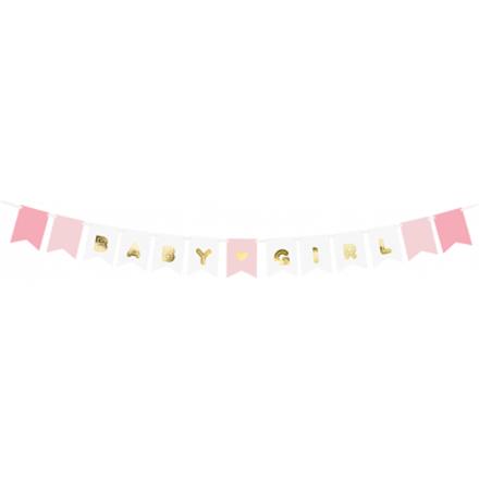 Baby Girl Banner Girlande