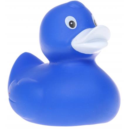 Badeente blau/weiss