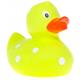 Badeente Punkte grün (8 cm)