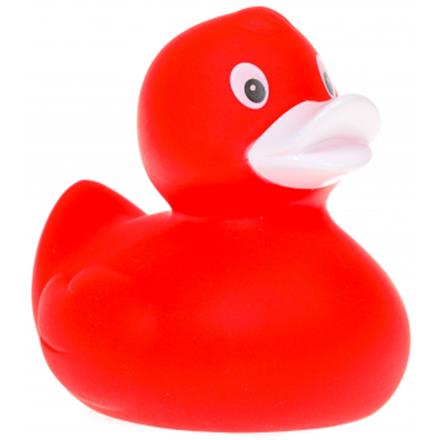 Badeente rot