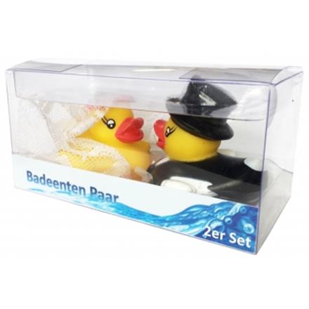 Badeenten Paar im Böxli