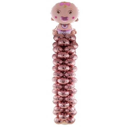 Ballonsäule Baby Girl