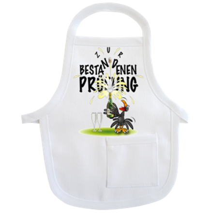 Bestandene Prüfung Mini-Schürze