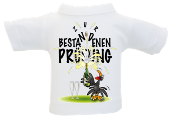 Bestandene Prüfung Mini-T-Shirt
