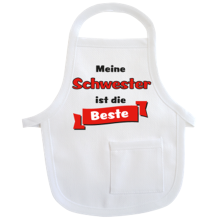 Beste Schwester Mini-Schürze