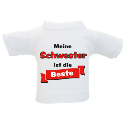Beste Schwester Mini-T-Shirt