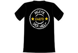 Beste Schwester T-Shirt - M